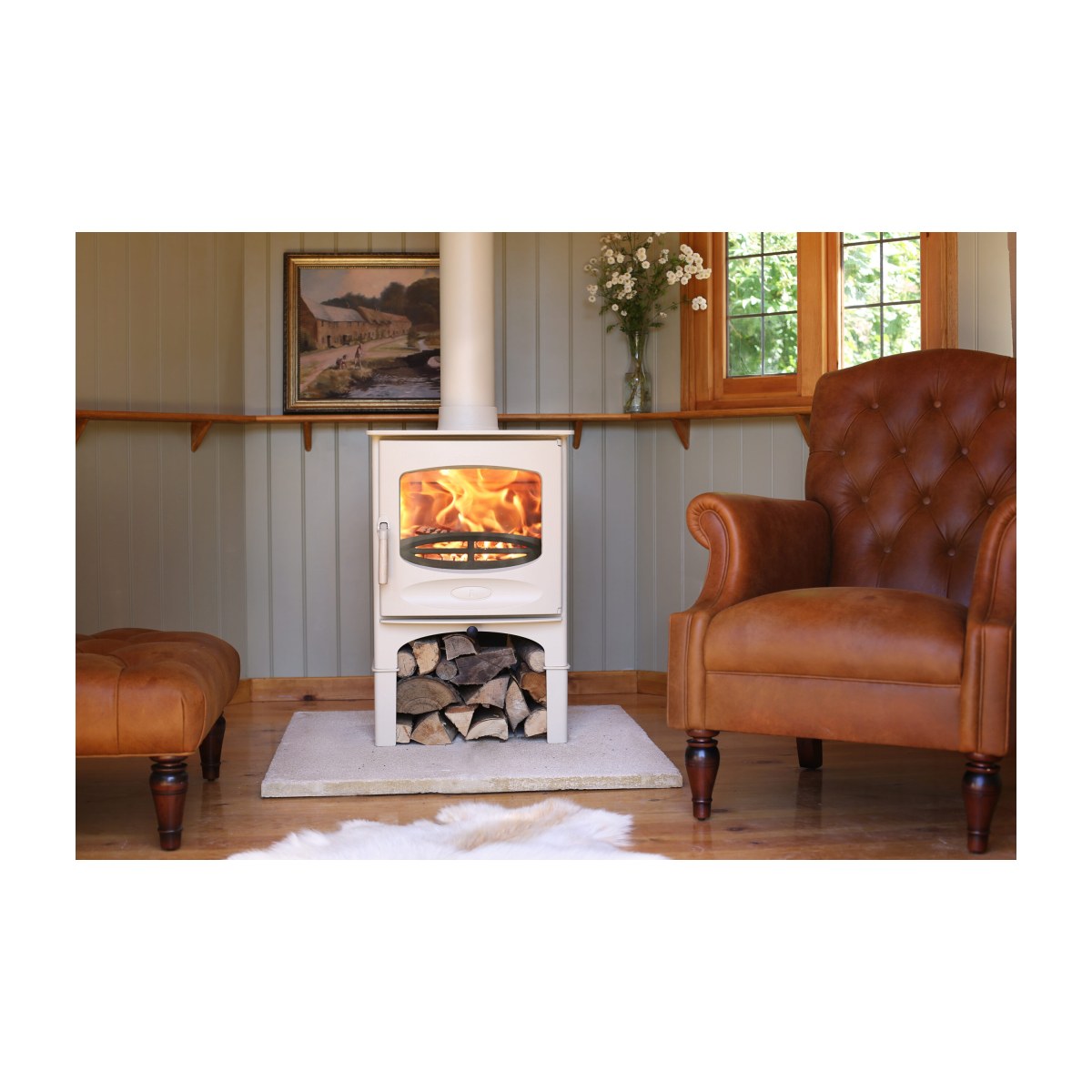 Charnwood C-Five Duo Wood Burning & Multi-fuel Stove 5kW