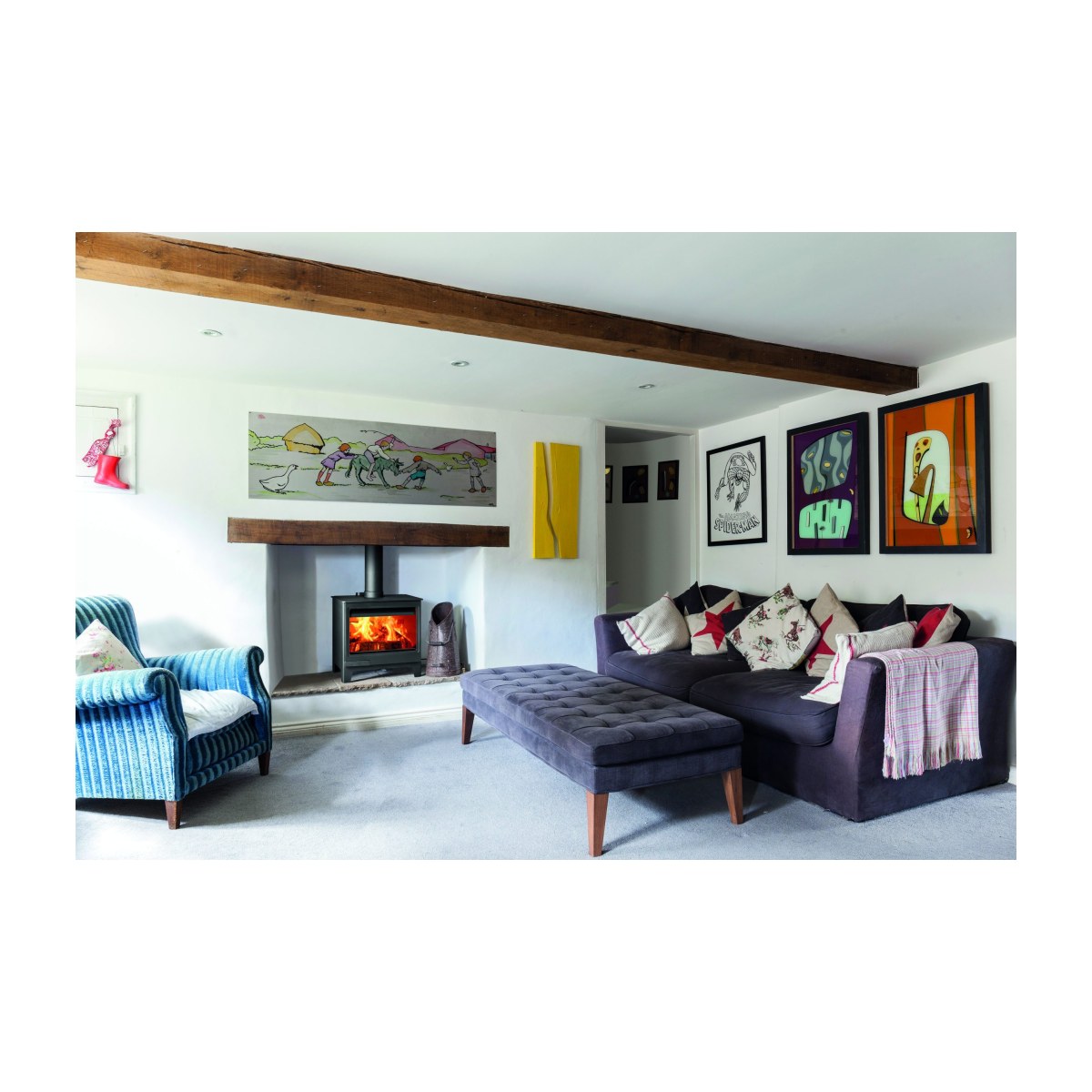 Hunter Allure 7 Wood Burning Stove 5kW