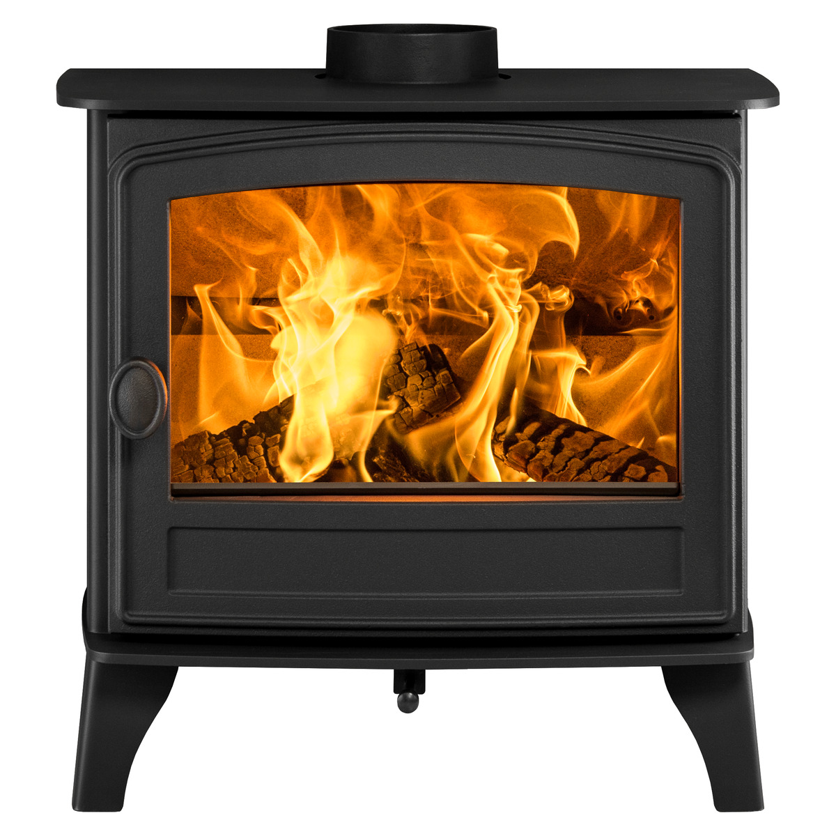 Hunter Herald 5 Slimline Eco Wood Burning Stove 4.9kW, Single Door